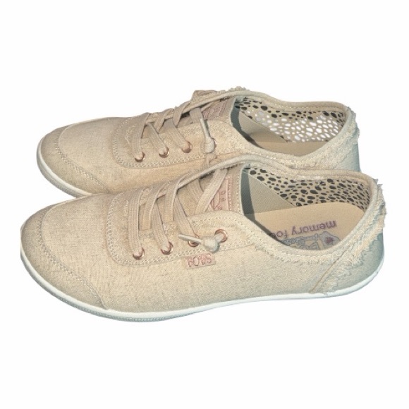 BOBS from Skechers Tan Slip-On Women’s Shoes Size 8 - Picture 3 of 7